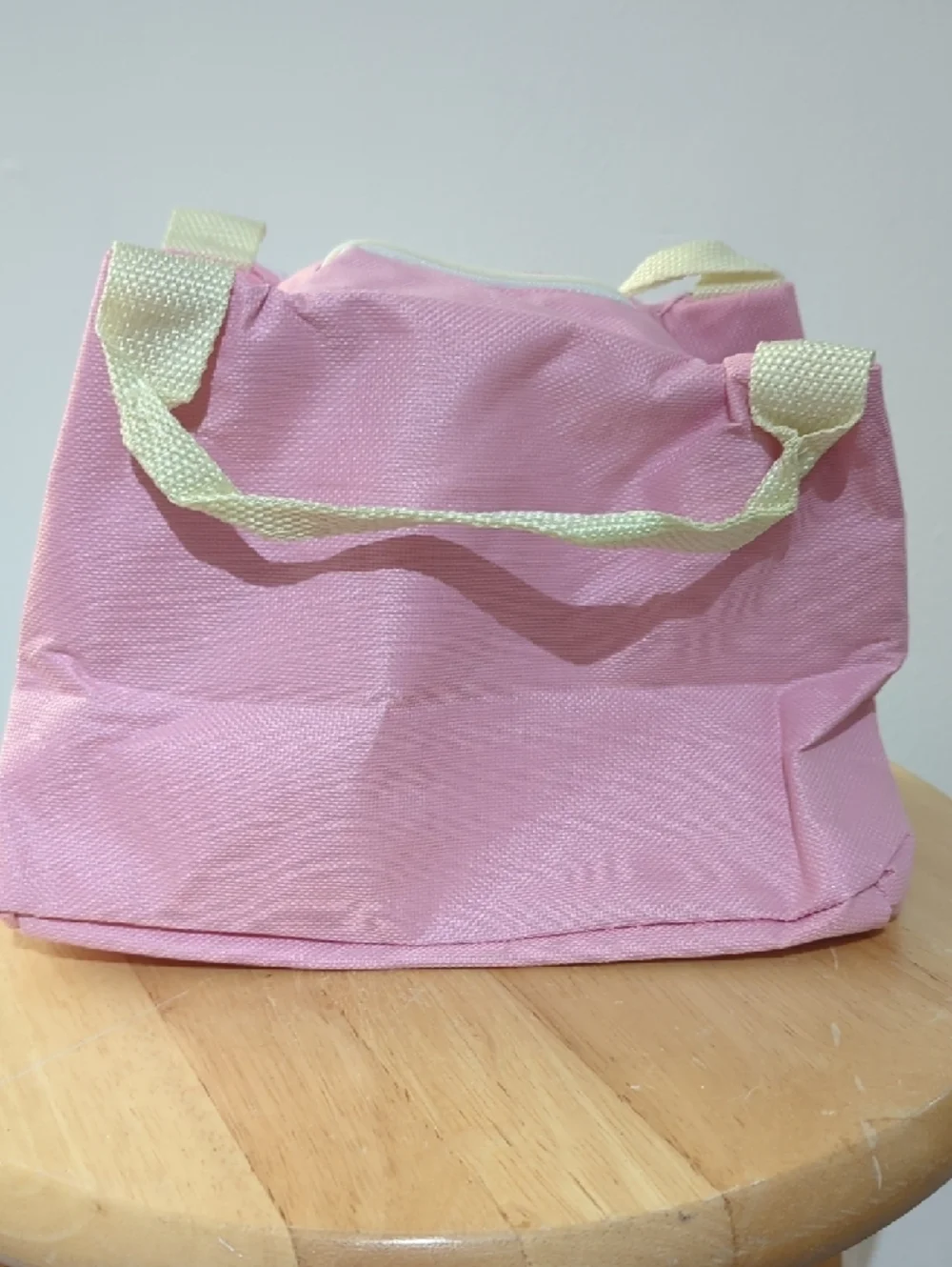 Hello Kitty Cherry Accent Pink Polka Dot Kids Insulated Pouch Bag